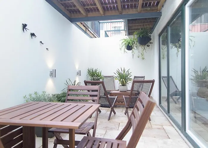 Apartament Santos Cozy With Ac And Terrace Lizbona