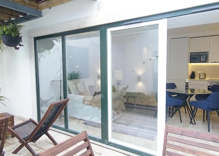 Santos Cozy With Ac And Terrace Apartament